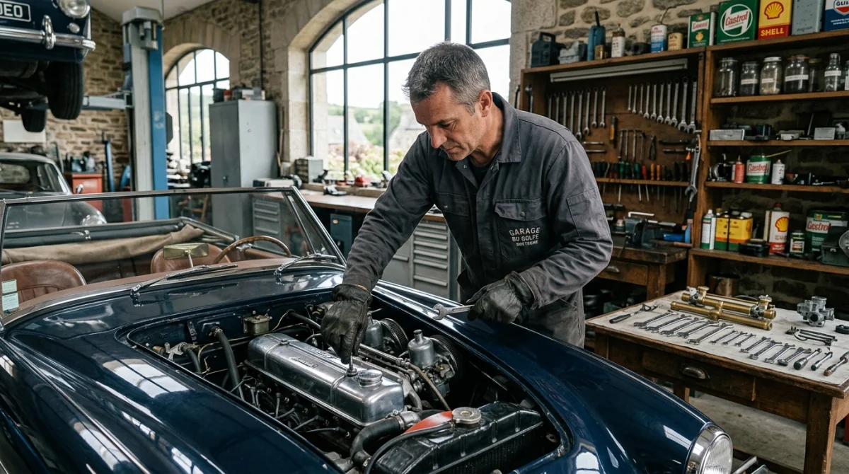 Où faire restaurer une voiture de collection en Bretagne