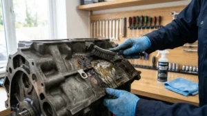 comment nettoyer un moteur de voiture ancienne