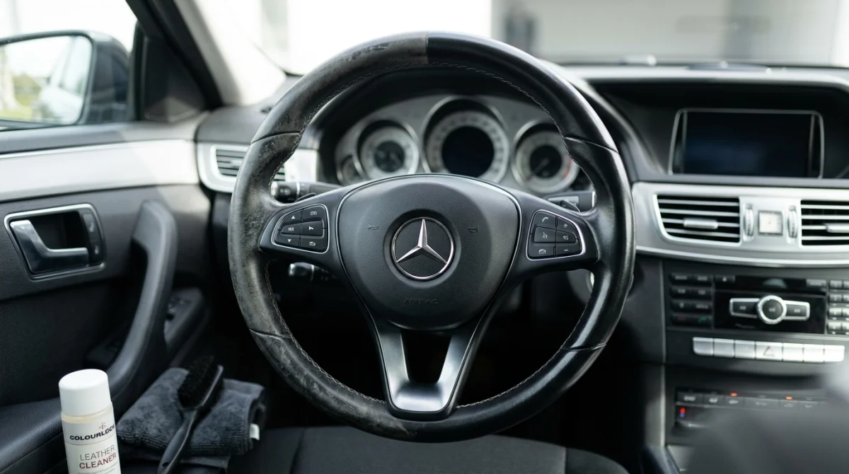 comment restaurer un volant de voiture