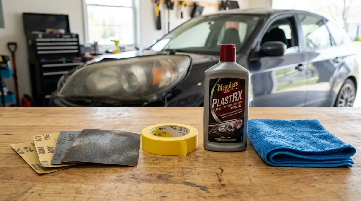 comment restaurer des phares de voiture