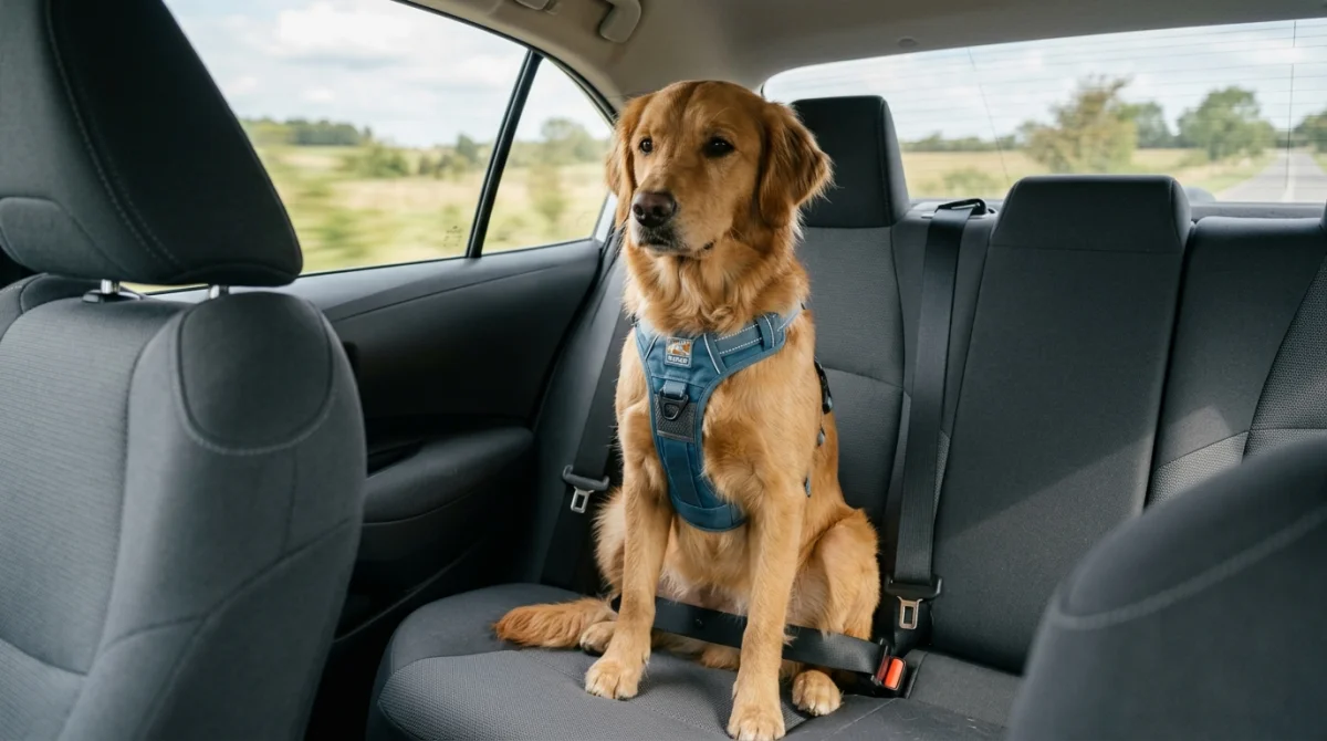comment attacher son chien en voiture
