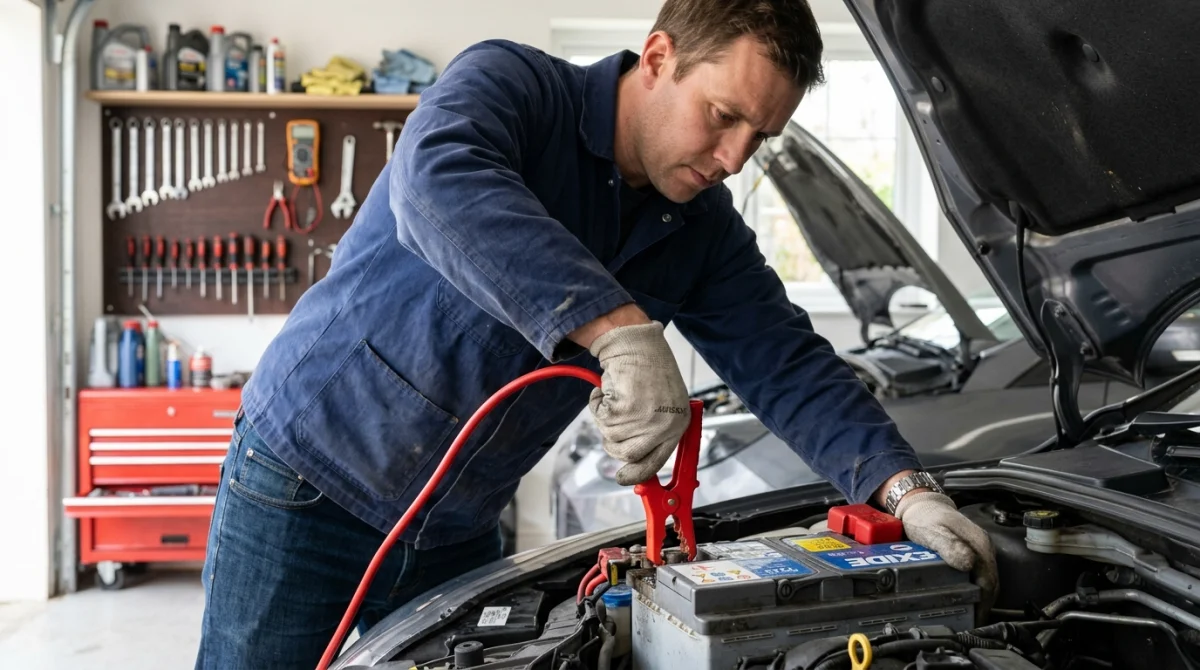 comment recharger une batterie de voiture